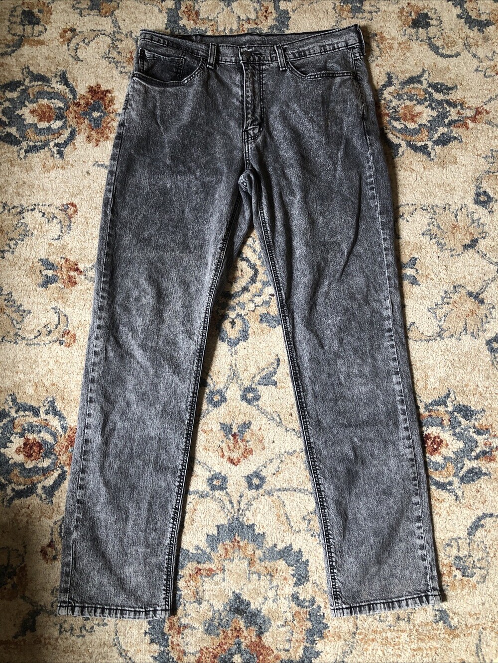 Levis 541 Jeans Mens34x34 Tapered Leg Faded Grey